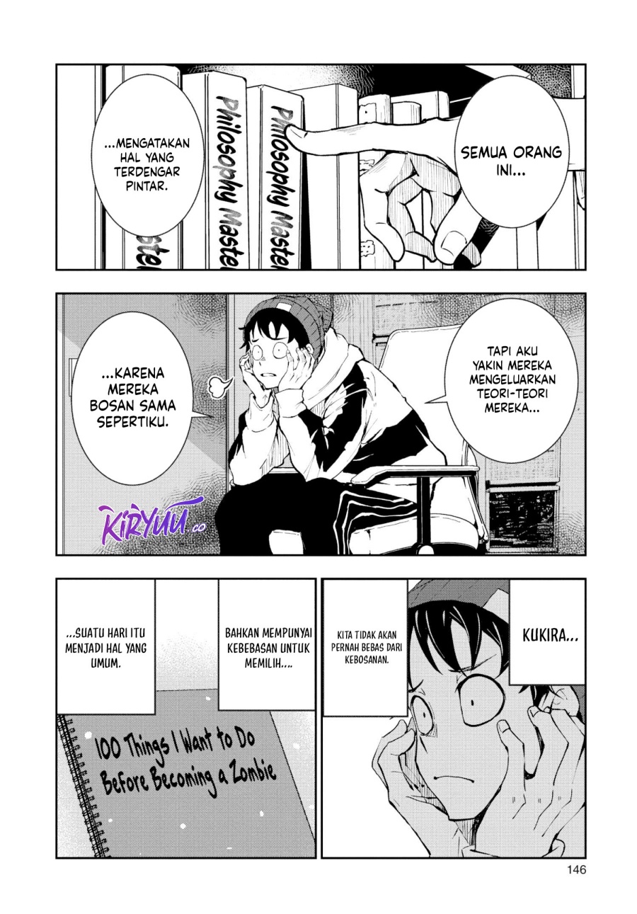 Zombie 100 ~Zombie ni Naru Made ni Shitai 100 no Koto~ Chapter 30 Bahasa Indonesia